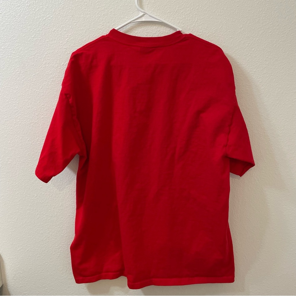 Gildan Jesus Christ passion of the lord crucification shirt red xl - Picture 4 of 4